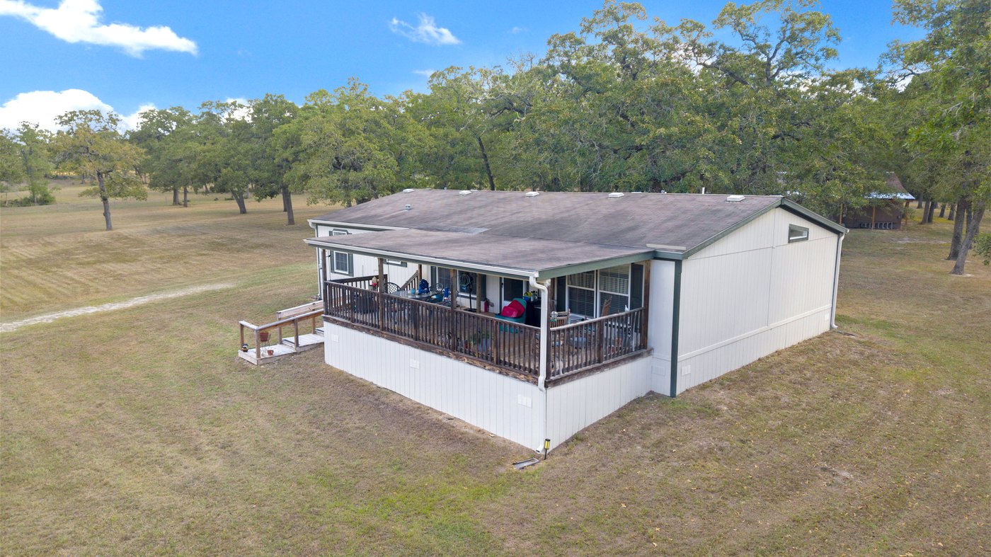 Exterior aerial photograph at a 43 degree angle