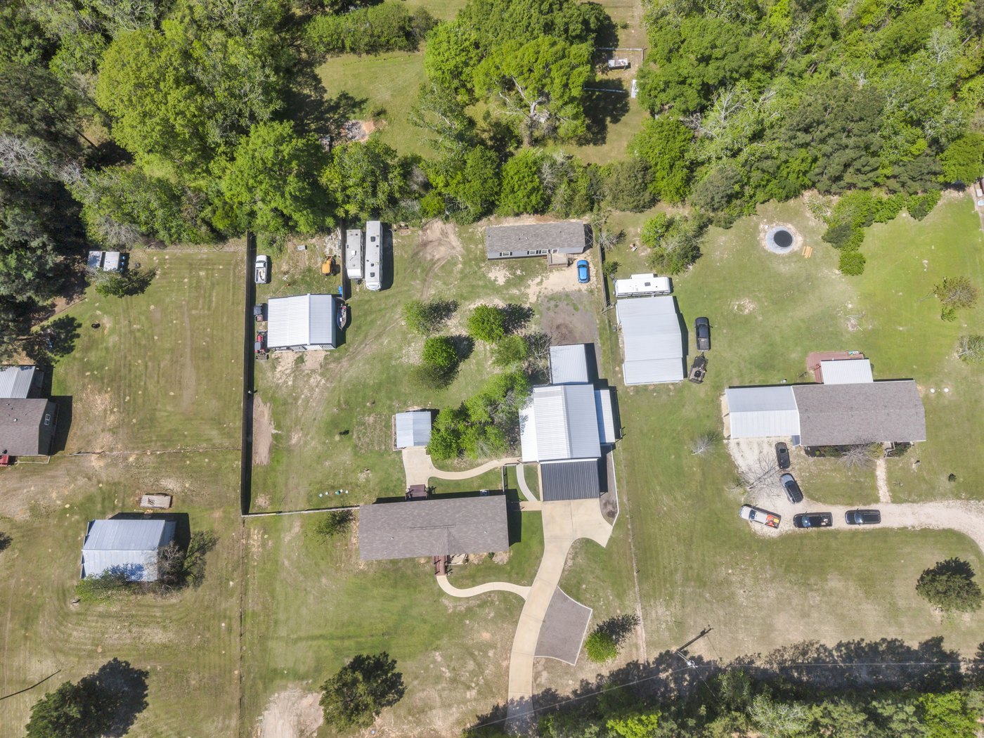 Aerial property view